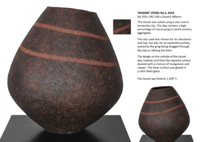 MASKED VESSEL No. 2